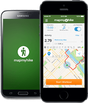 MapMyHike apps
