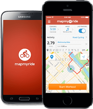 MapMyRide apps